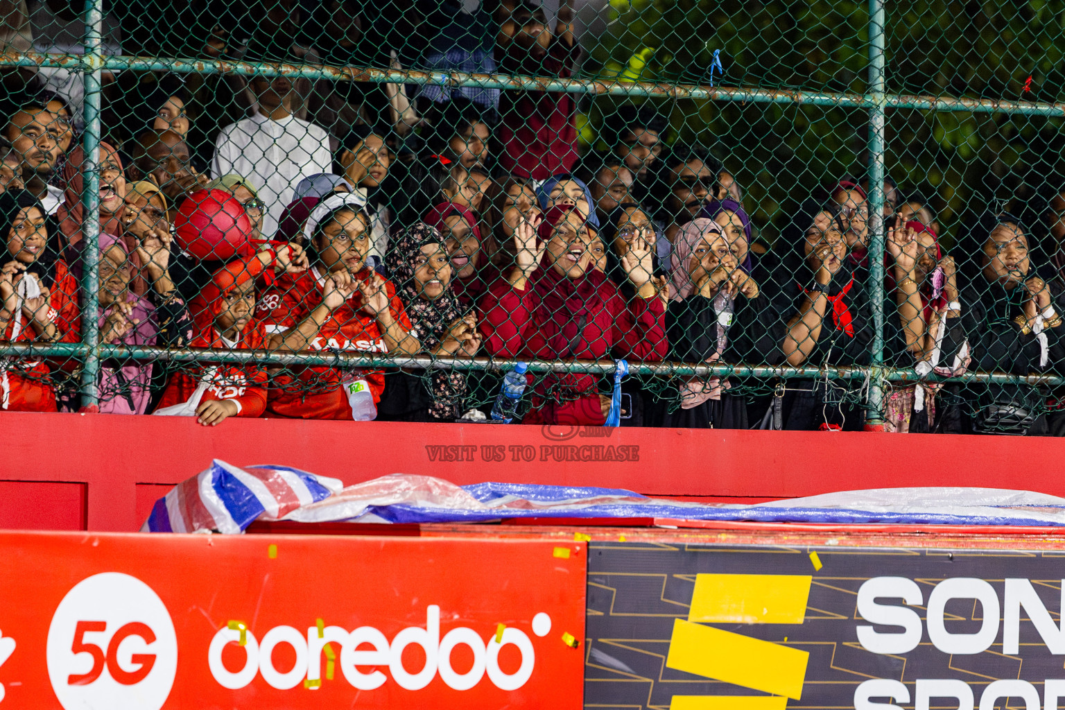 K Maafushi vs K Kaashidhoo in Kaafu Atoll Finals Day 27 of Golden Futsal Challenge 2025 was held on Friday , 31st January 2025, in Hulhumale', Maldives. Photos: Nausham Waheed / images.mv