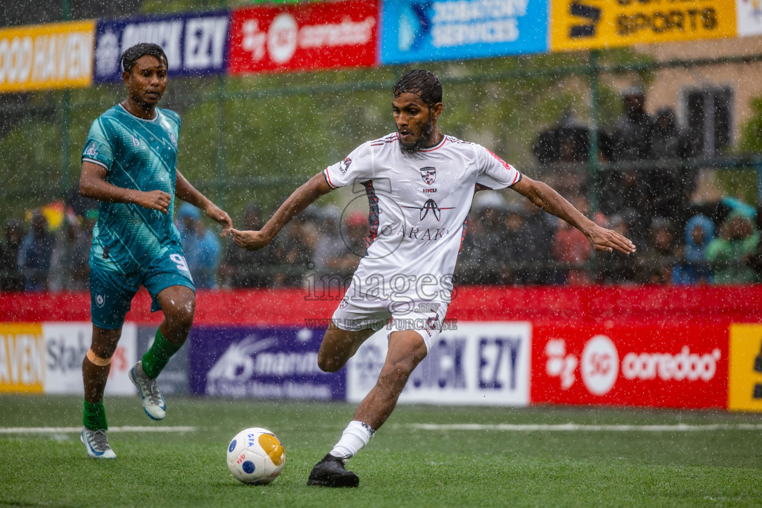R Inguraidhoo vs R Dhuvaafaru in Day 10 of Golden Futsal Challenge 2025 was held on Tuesday, 14th January 2025, in Hulhumale', Maldives Photos: Nausham Waheed / images.mv