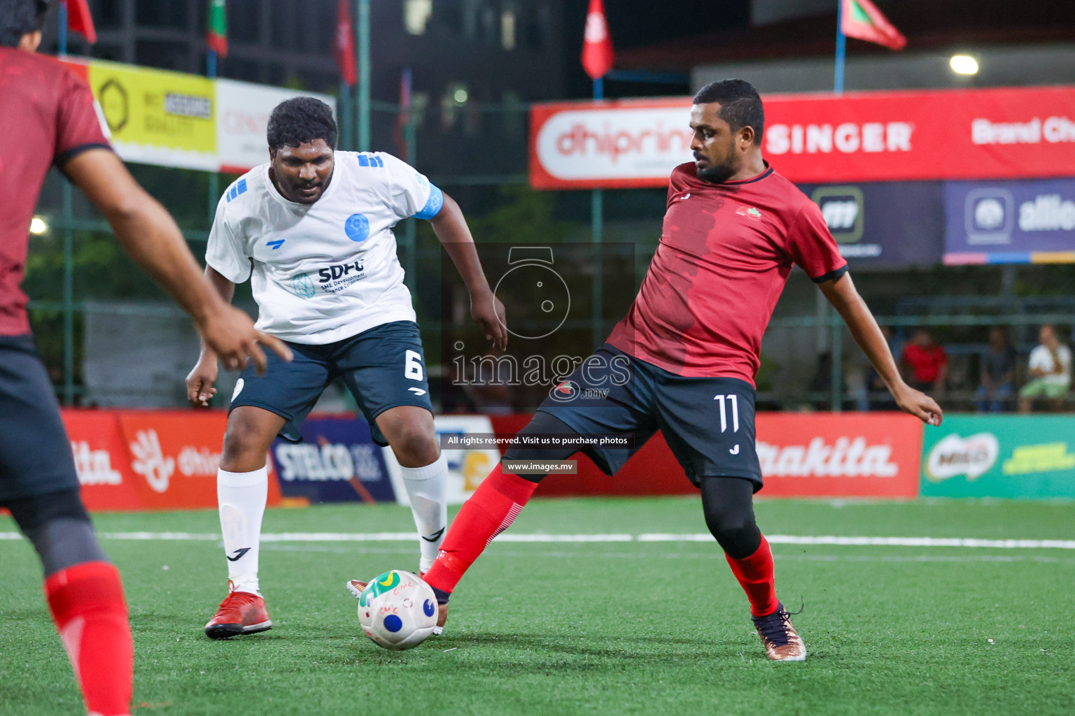 Trade Club vs ACCRC in Club Maldives Cup Classic 2023 held in Hulhumale, Maldives on 15 July 2023