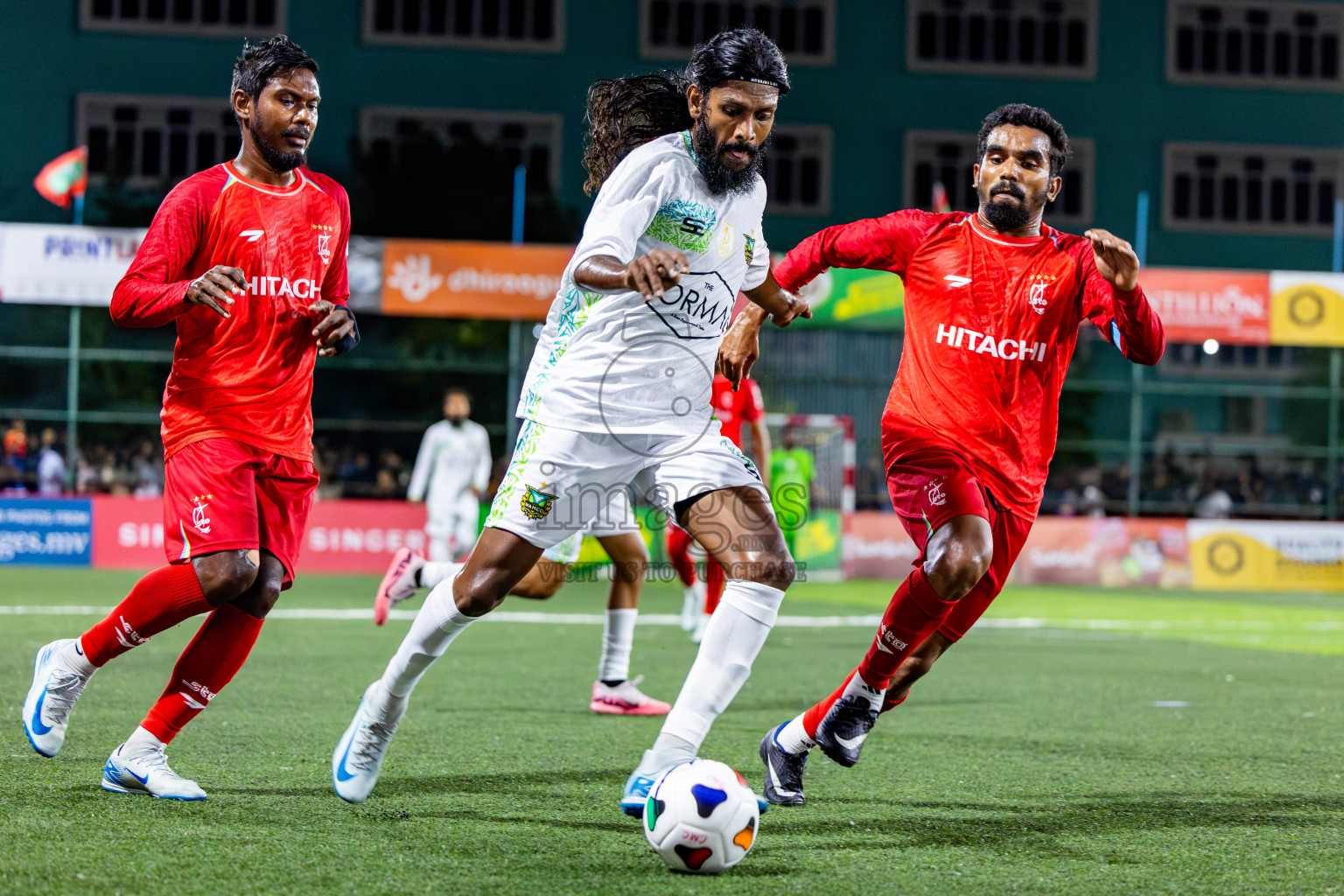 STO RC vs Club WAMCO in Round of 16 of Club Maldives Cup 2024 held in Rehendi Futsal Ground, Hulhumale', Maldives on Monday, 7th October 2024. Photos: Nausham Waheed / images.mv