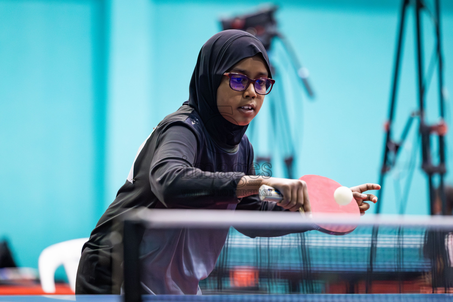 Day 2 of BML 63rd National Table Tennis Tournament 2025 was held on Tuesday, 26th August 2025 in Male' TT Hall, Male', Maldives. Photos: Areef Adam / images.mv