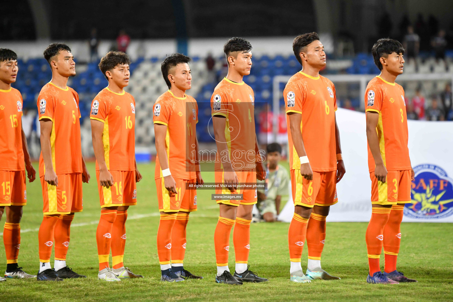 Bhutan vs Lebanon in SAFF Championship 2023 held in Sree Kanteerava Stadium, Bengaluru, India, on Sunday, 25th June 2023. Photos: Nausham Waheed / images.mv