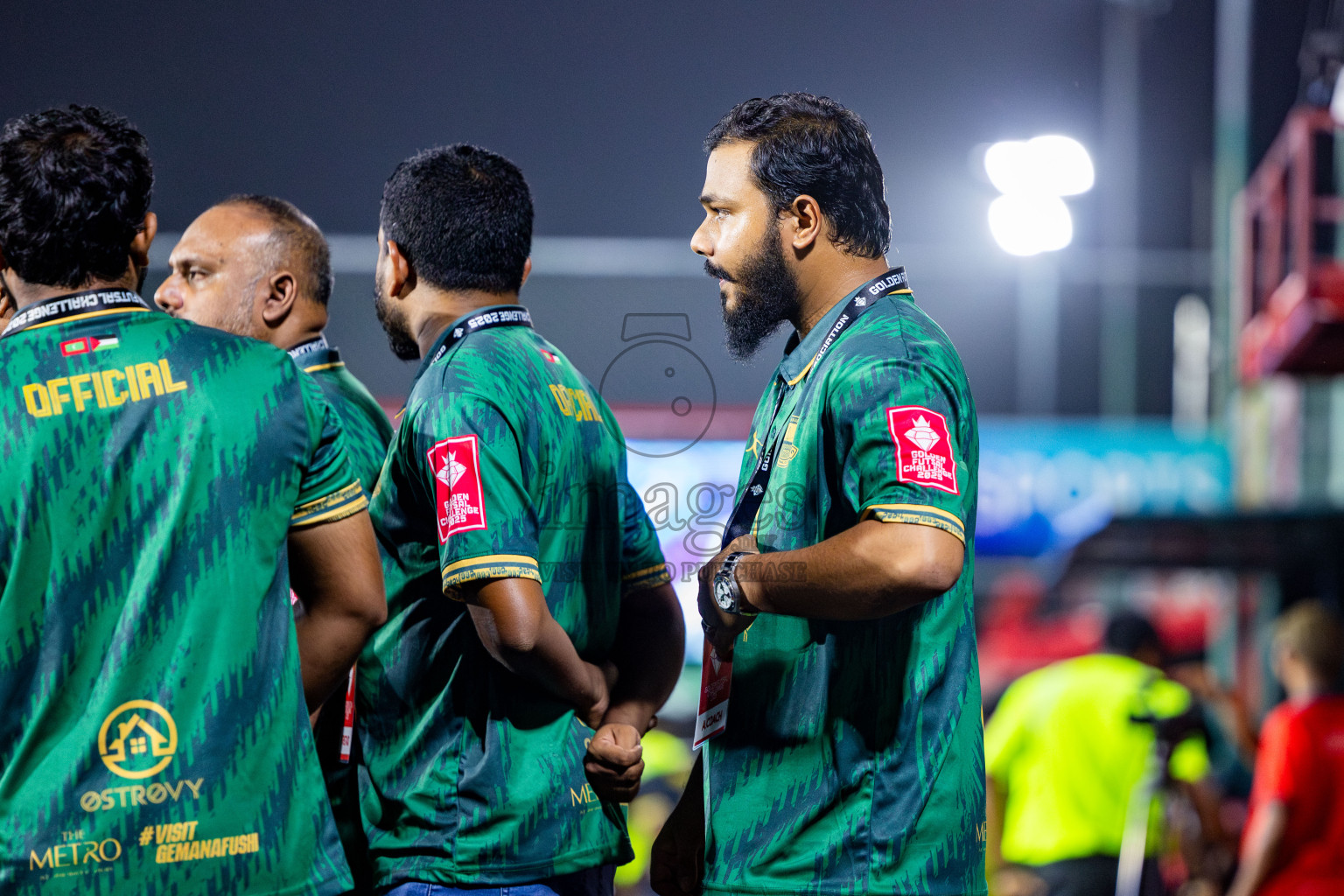 GA Gemanafushi VS GA Nilandhoo in Day 8 of Golden Futsal Challenge 2025 was held on Sunday, 12th January 2025, in Hulhumale', Maldives Photos: Nausham Waheed , Ismail Thoriq / images.mv