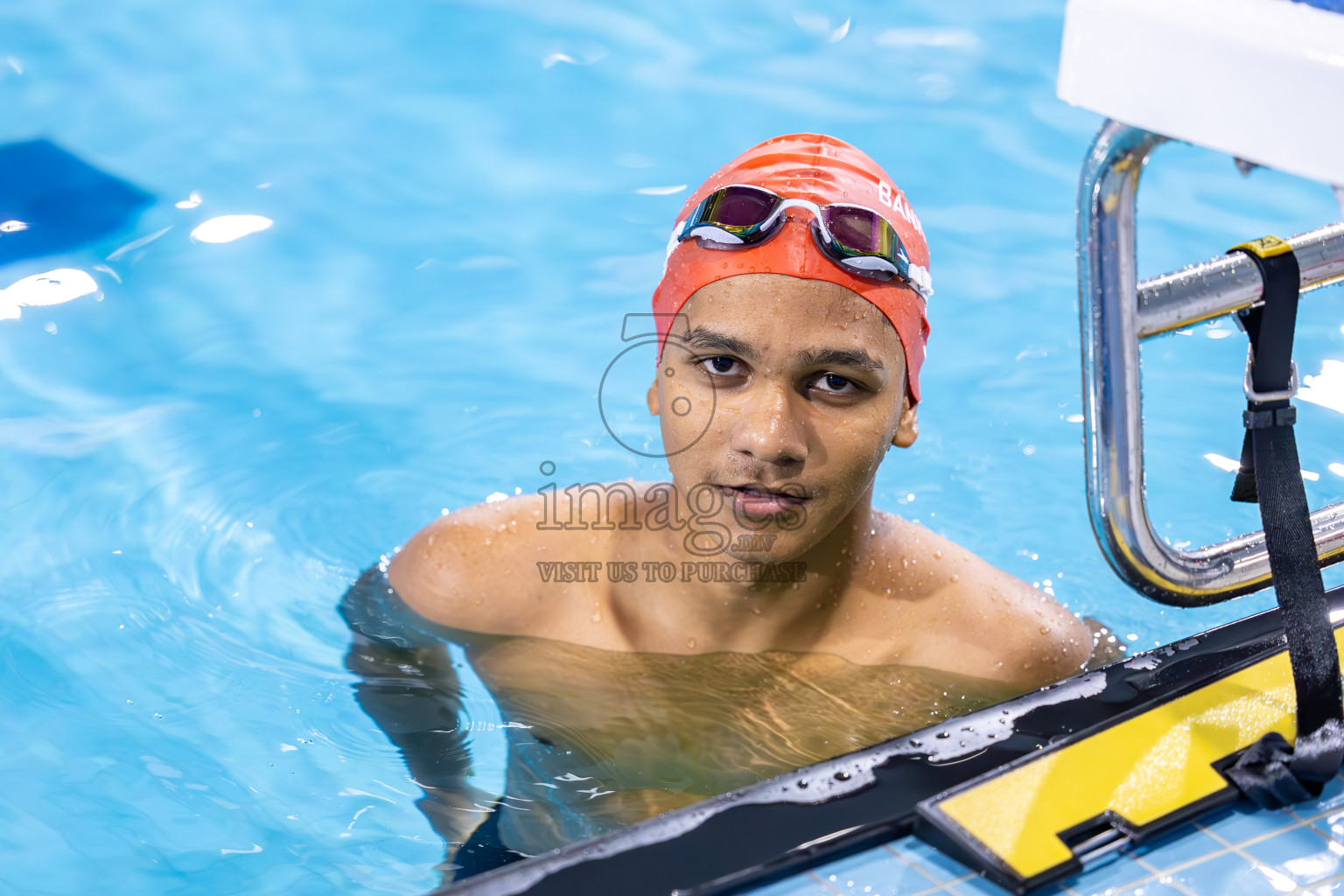 Day 2 of 20th BML Inter-school Swimming Competition 2024 held in Hulhumale', Maldives on Sunday, 13th October 2024. Photos: Ismail Thoriq / images.mv