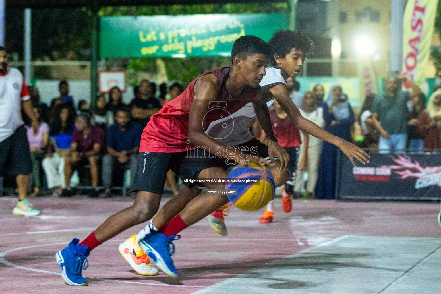 Finals of Slamdunk by Sosal u13, 15, 17 on 20th April 2023 held in Male'. Photos: Nausham Waheed / images.mv