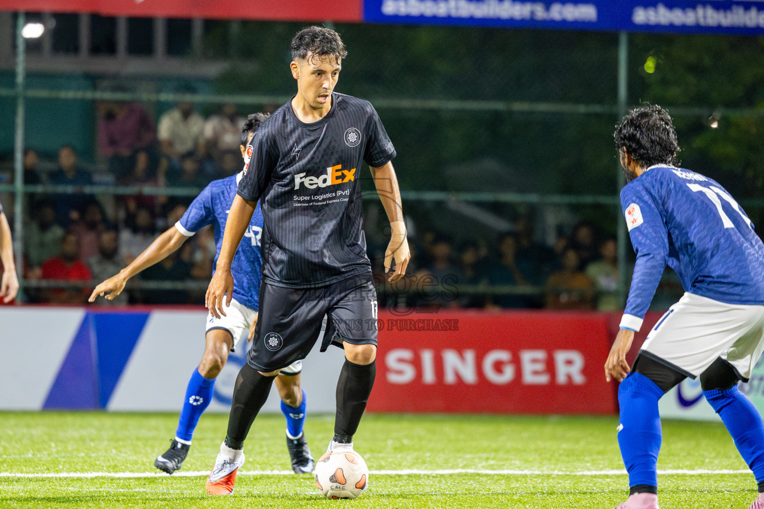 Club TTS vs MACL in Day 13 of Club Maldives Cup 2025 was held in Rehendhi Futsal Ground, Hulhumale', Maldives on Monday, 13th October 2025.
Photos: Ismail Thoriq / images.mv