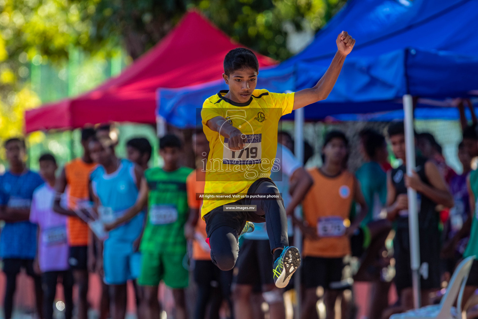 Day 5 of Inter-School Athletics Championship held in Male', Maldives on 27th May 2022. Photos by: Nausham Waheed / images.mv