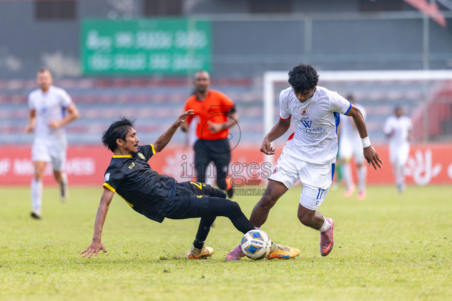 Odi SC vs Buru SC in Dhiraagu Dhivehi Premier League 2025/26 was held at National Football Stadium, Male', Maldives on Wednesday, 28th January 2026. Photos: Mohamed Mahfooz Moosa / images.mv