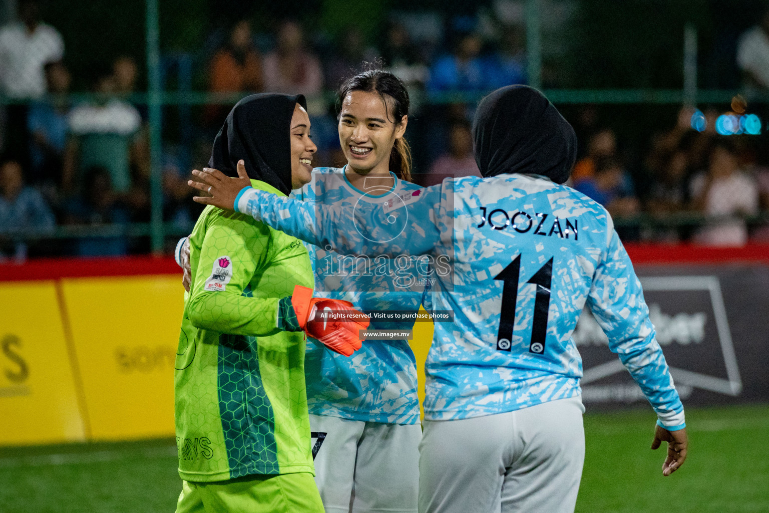 MPL vs Club MYS in Eighteen Thirty Women's Futsal Fiesta 2022 was held in Hulhumale', Maldives on Monday, 21st October 2022. Photos: Hassan Simah / images.mv