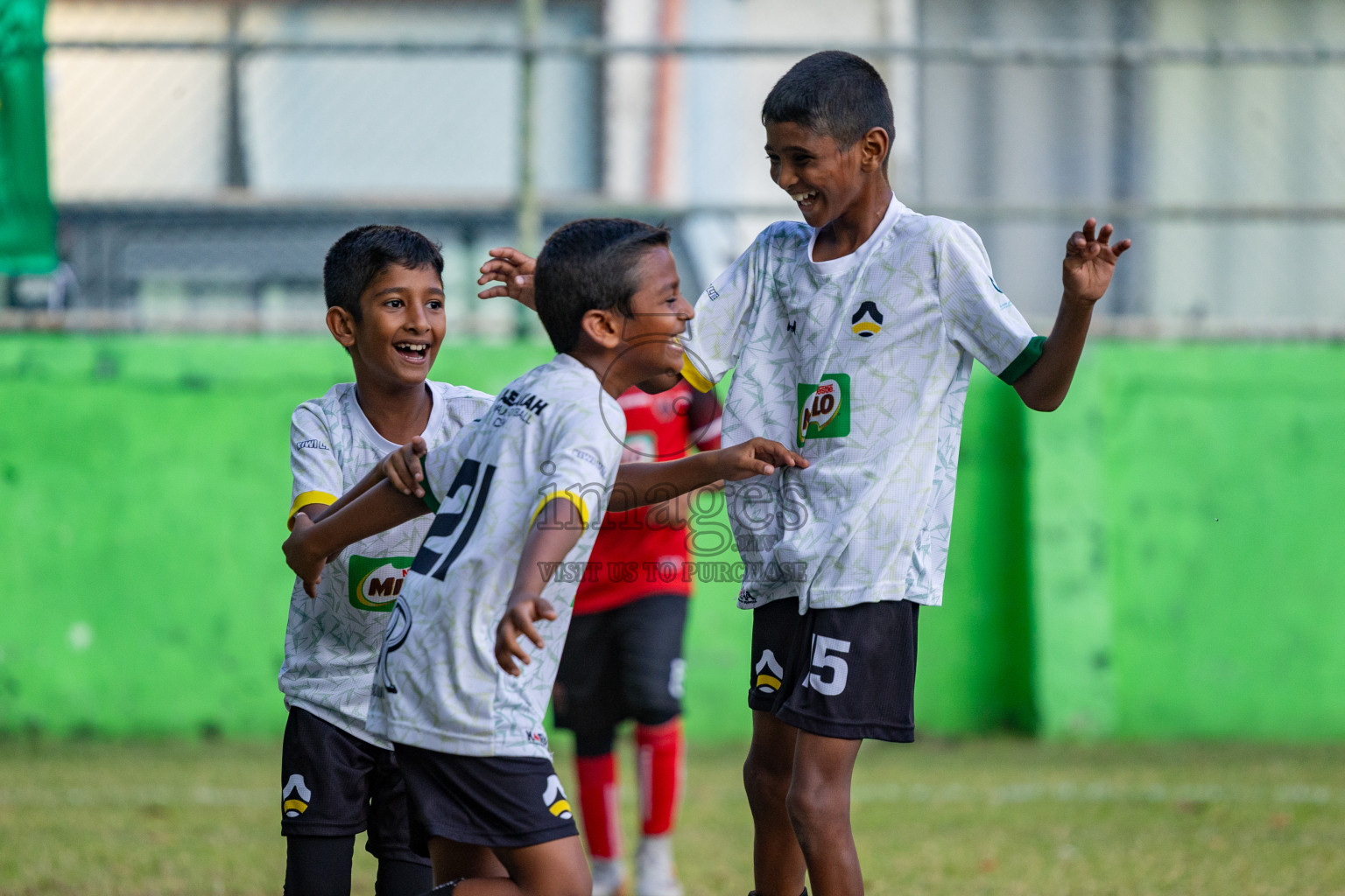 Day 2 of MILO Academy Championship 2025 was held on Friday, 14th February 2025 in Henveiru Stadium. 
Photos: Hassan Simah / Images.mv