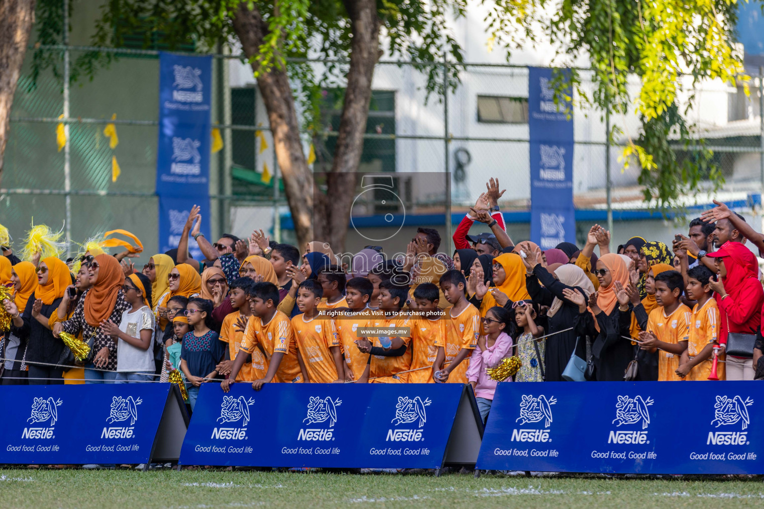 Day 4 of Nestle Kids Football Fiesta, held in Henveyru Football Stadium, Male', Maldives on Saturday, 14th October 2023
Photos: Ismail Thoriq / images.mv