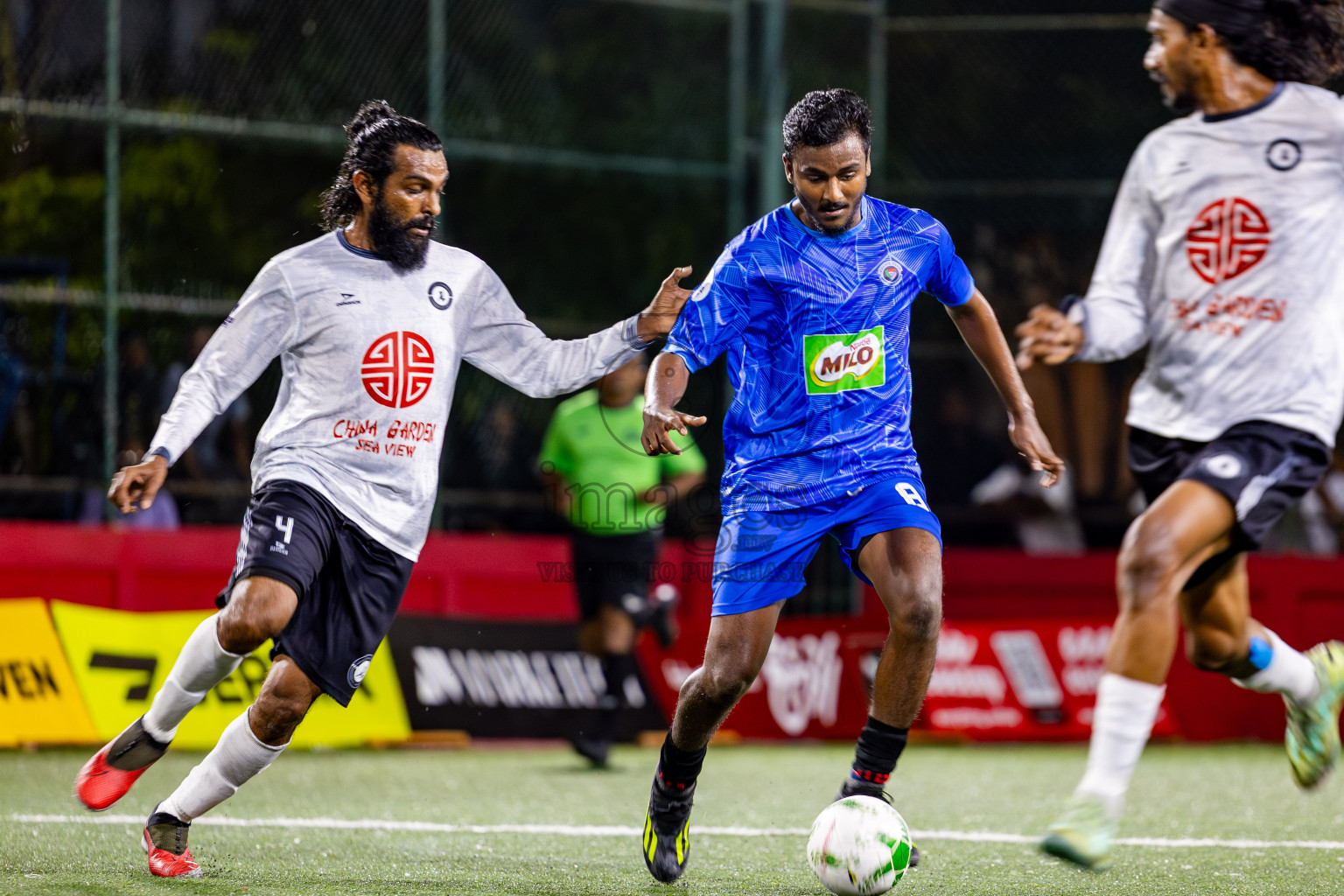 Kulhivaru Vuzaara vs Police Club in Day 15 of Office League 2025 was held on Friday, 2nd May 2025 in Hulhumale', Maldives. Photos: Nausham Waheed / images.mv