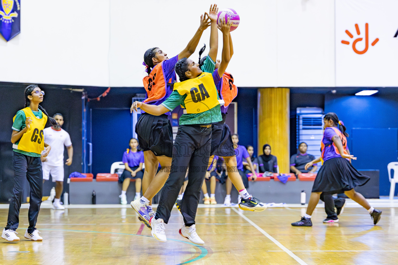 Finals of 26th Inter-School Netball Tournament 2025 was held in Social Center Indoor Hall on Saturday, 8th November 2025. Photos: Areef Adam / images.mv