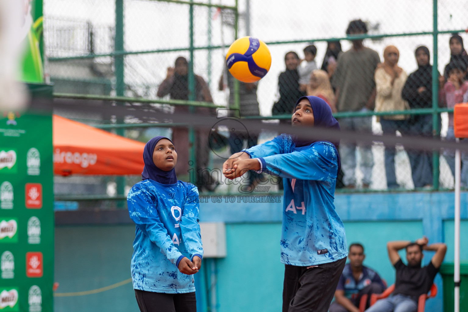 Day 9 of Interschool Volleyball Tournament 2024 was held in Ekuveni Volleyball Court at Male', Maldives on Saturday, 30th November 2024. Photos: Mohamed Mahfooz Moosa / images.mv