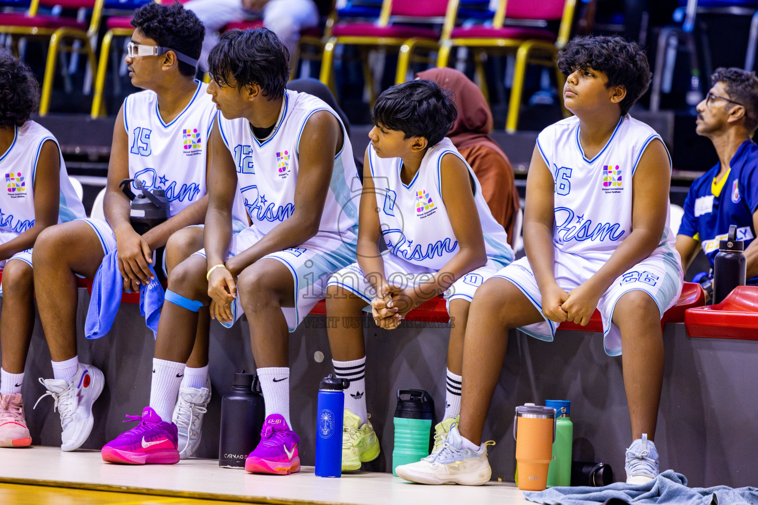 Iskandhar School vs Finland International School in Under 13 Boys Final of Junior Basketball Championship 2024 was held in Social Center, Male', Maldives on Sunday, 15th December 2024. Photos: Nausham Waheed / images.mv