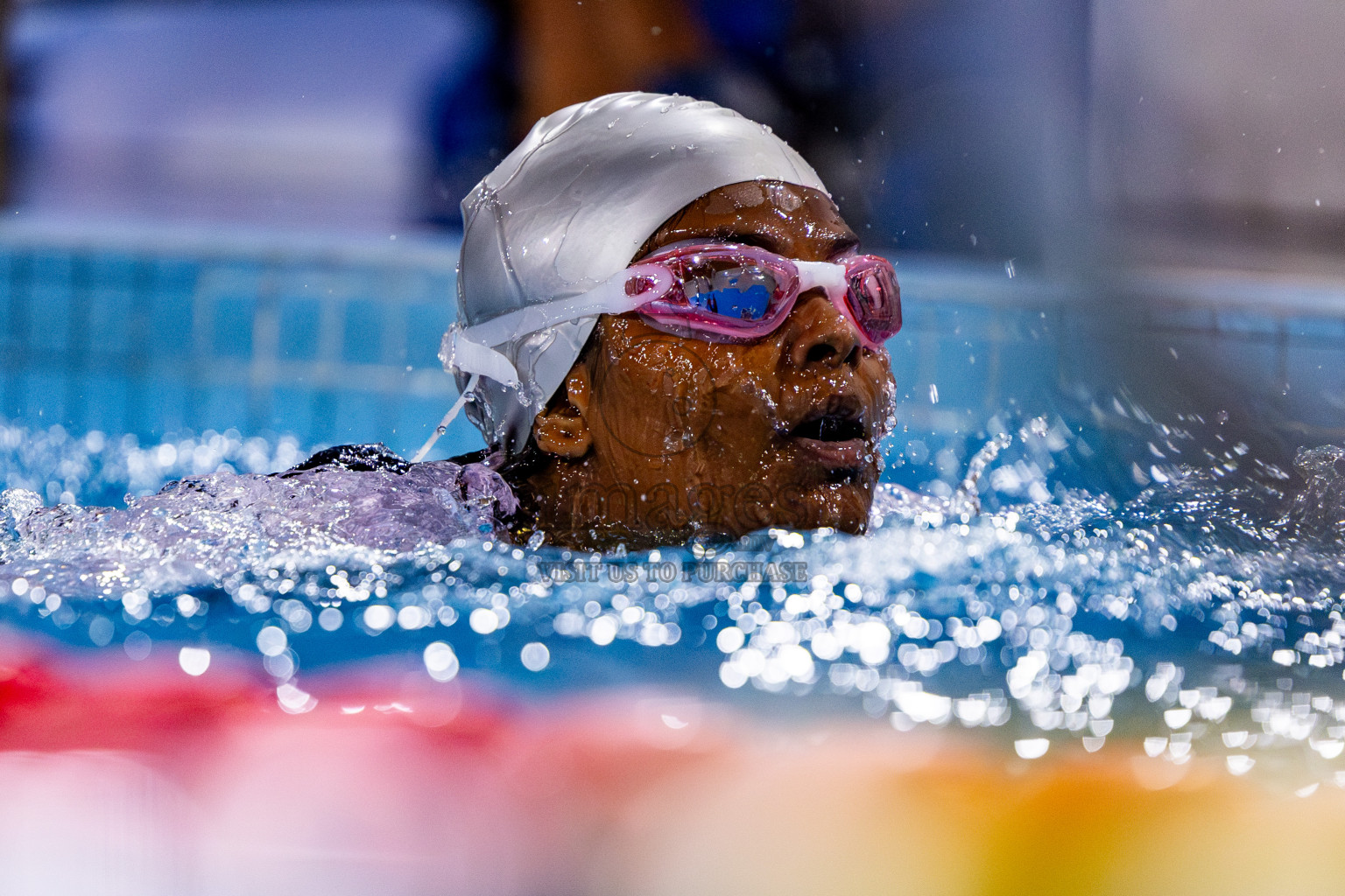 Day 2 of 20th Inter-school Swimming Competition 2024 held in Hulhumale', Maldives on Sunday, 13th October 2024. Photos: Nausham Waheed / images.mv