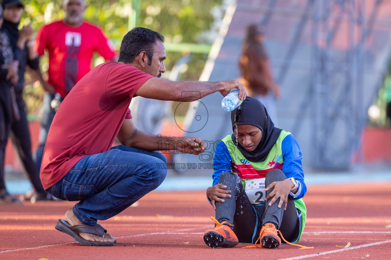 Day 1 of 33rd National Athletics Championship was held in Ekuveni Track at Male', Maldives on Thursday, 5th September 2024. Photos: Shuu Abdul Sattar / images.mv