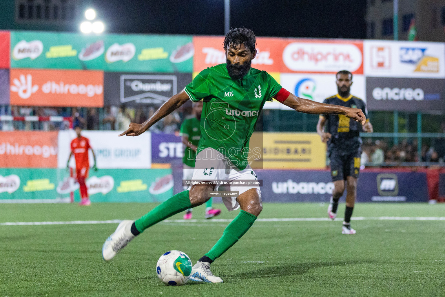 URBANCO vs WAMCO in Quarter Final of Club Maldives Cup 2023 held in Hulhumale, Maldives, on Saturday, 12th August 2023 Photos: Nausham Waheed / images.mv