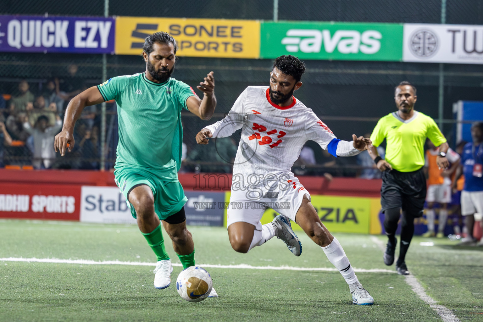 GA Dhaandhoo vs GA Kanduhulhudhoo in Day 8 of Golden Futsal Challenge 2025 was held on Sunday, 12th January 2025, in Hulhumale', Maldives
Photos: Ismail Thoriq / images.mv