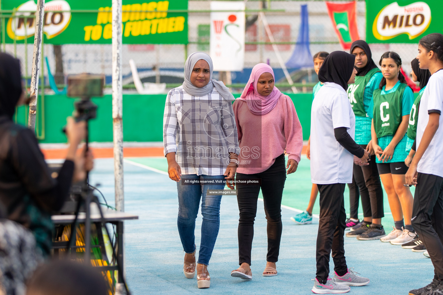 Junior Netball Championship 2022 - Under 14 Final U14 final of Junior Netball Championship 2022 held in Male', Maldives on Friday, 18th March 2022. Photos by Ismail Thoriq