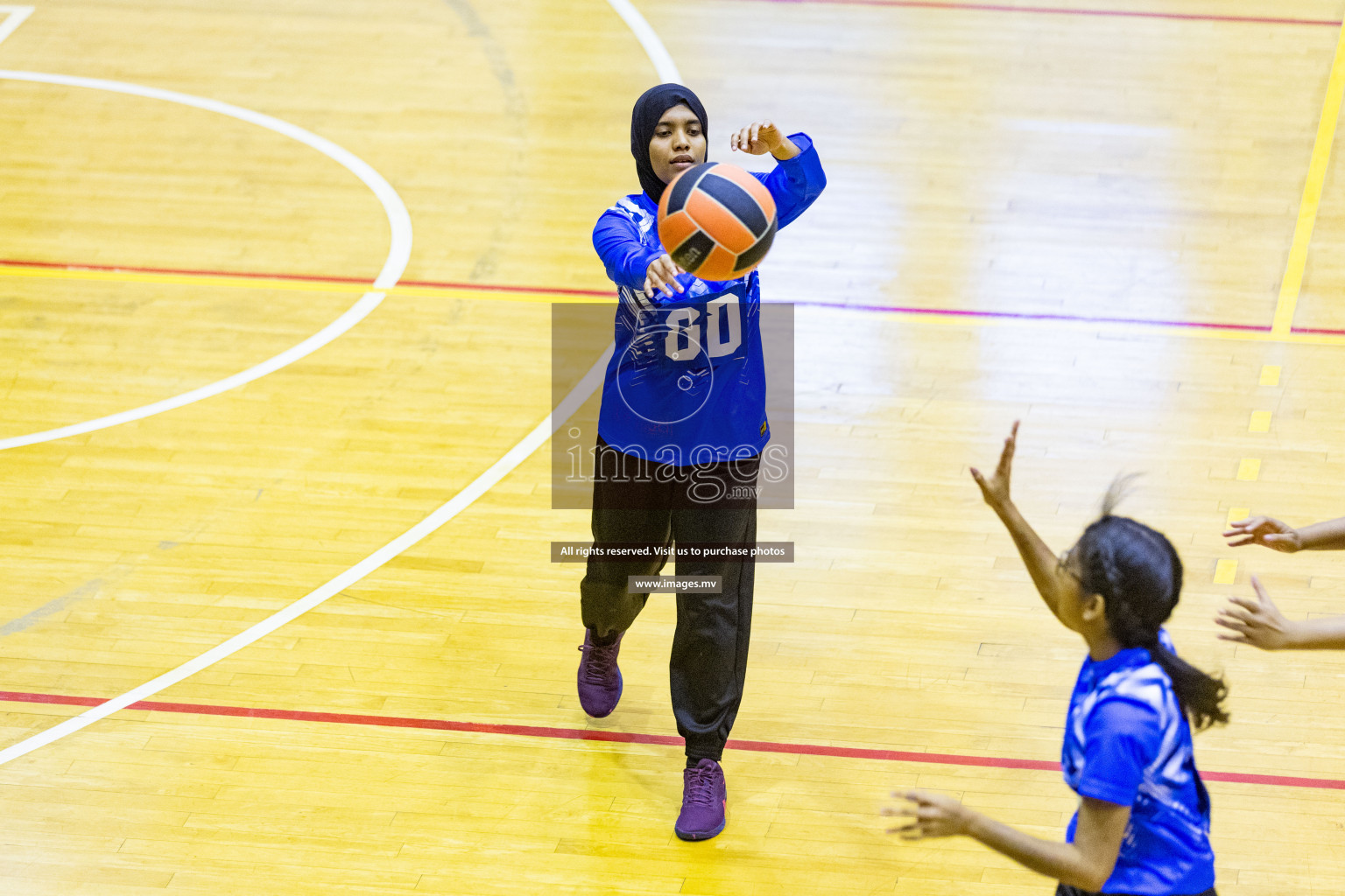 Day3 of 24th Interschool Netball Tournament 2023 was held in Social Center, Male', Maldives on 29th October 2023. Photos: Nausham Waheed, Mohamed Mahfooz Moosa / images.mv