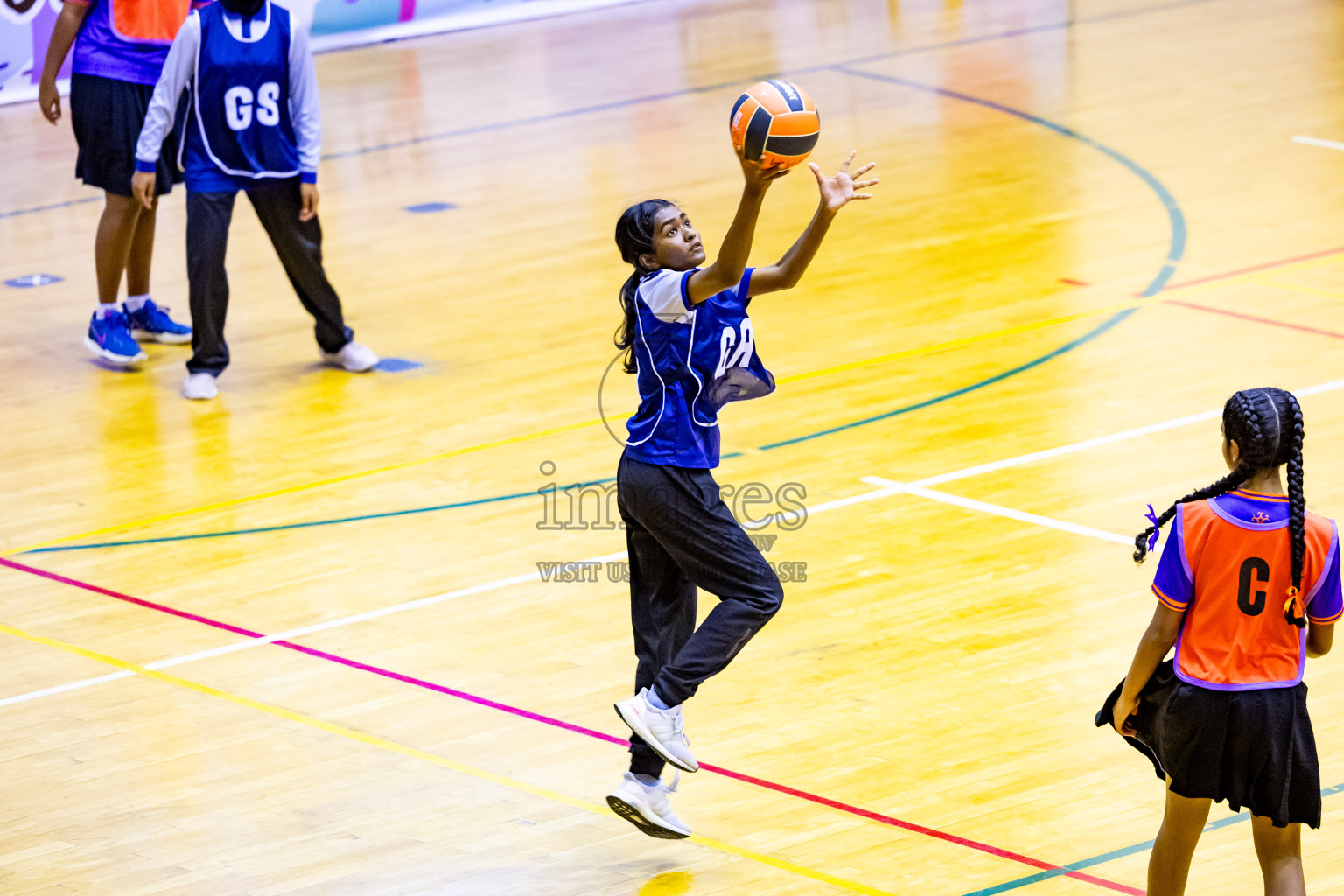 Day 2 of 25th Inter-School Netball Tournament was held in Social Center at Male', Maldives on Saturday, 10th August 2024. Photos: Nausham Waheed / images.mv