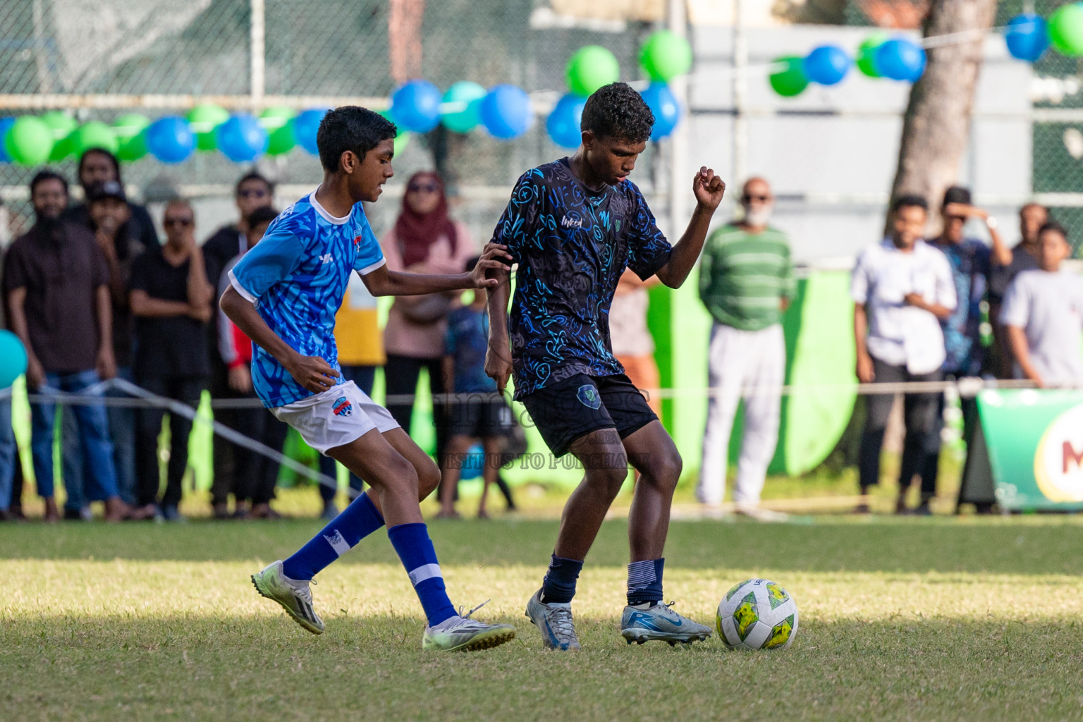 Day 4 of MILO Academy Championship 2024 (U-14) was held in Henveyru Stadium, Male', Maldives on Sunday, 3rd November 2024. Photos: Hassan Simah / Images.mv