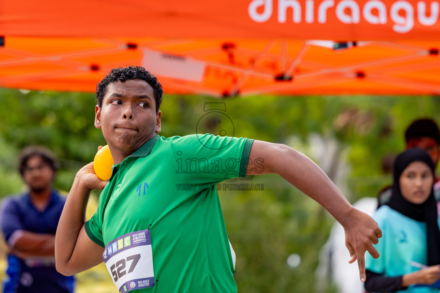 Day 2 of MWSC Interschool Athletics Championships 2024 held in Hulhumale Running Track, Hulhumale, Maldives on Sunday, 10th November 2024. 
Photos by: Hassan Simah / Images.mv