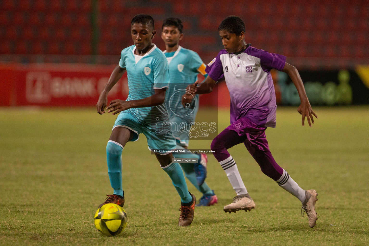 Hiriya School vs Rehendhi School in MAMEN Inter School Football Tournament 2019 (U13) in Male, Maldives on 15th April 2019 Photos: Shadin Jameel/images.mv