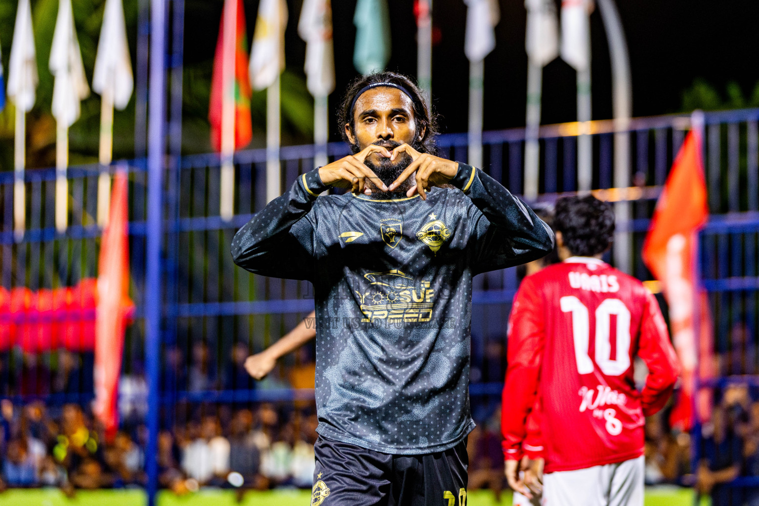 CC Sports Club vs Afro SC in the final of Eydhafushi Futsal Cup 2024 was held on Wednesday , 17th April 2024, in B Eydhafushi, Maldives Photos: Nausham Waheed / images.mv