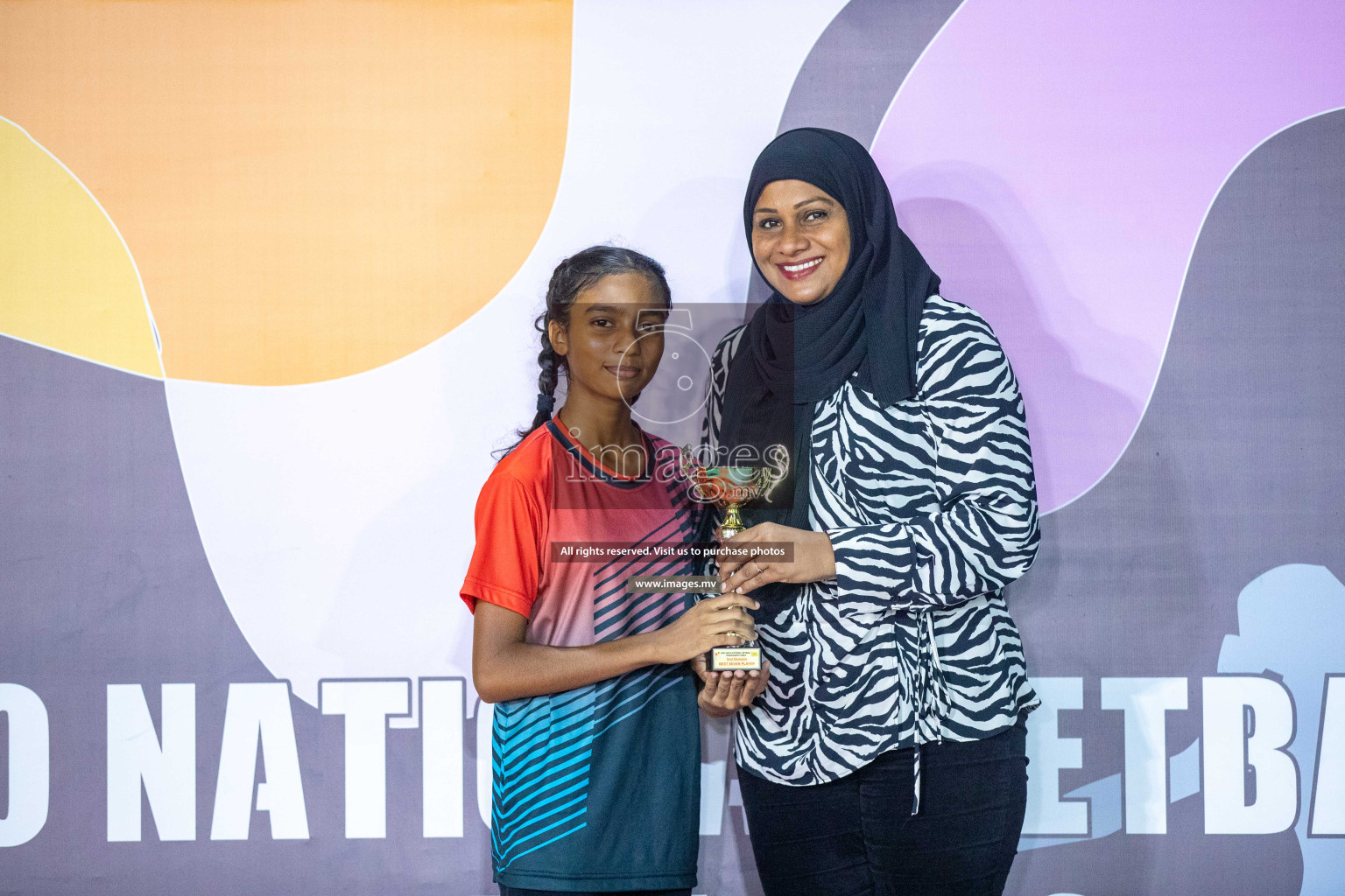 Day 6 of 20th Milo National Netball Tournament 2023, held in Synthetic Netball Court, Male', Maldives on 4th June 2023 Photos: Nausham Waheed/ Images.mv