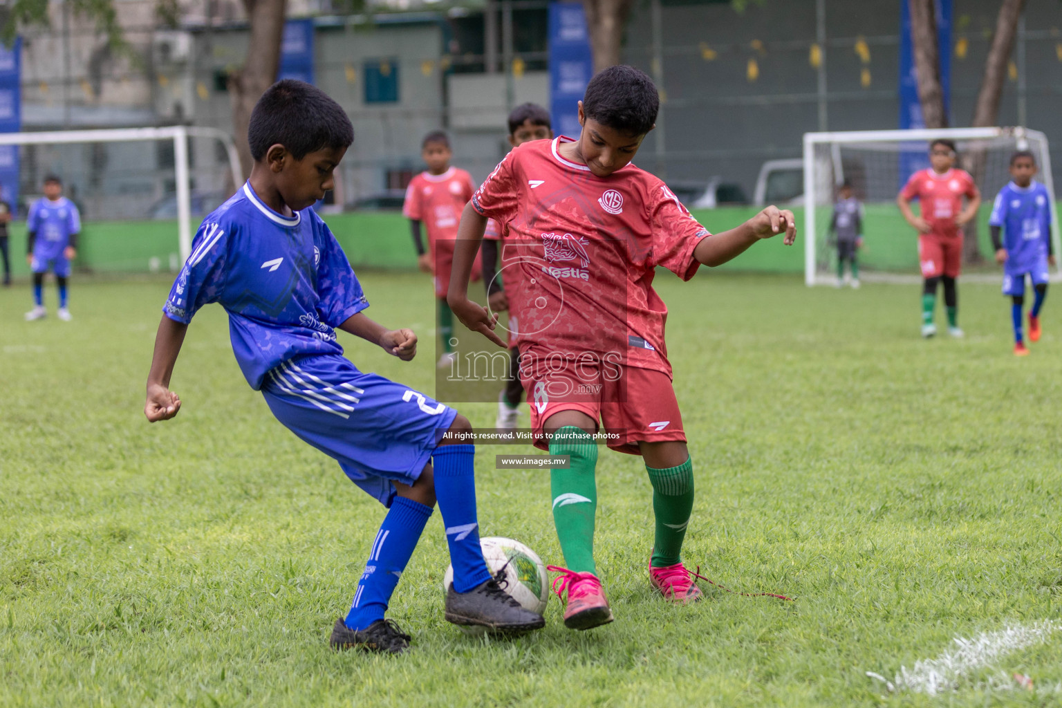 Day 1 of Nestle kids football fiesta, held in Henveyru Football Stadium, Male', Maldives on Wednesday, 11th October 2023 Photos: Shut Abdul Sattar/ Images.mv