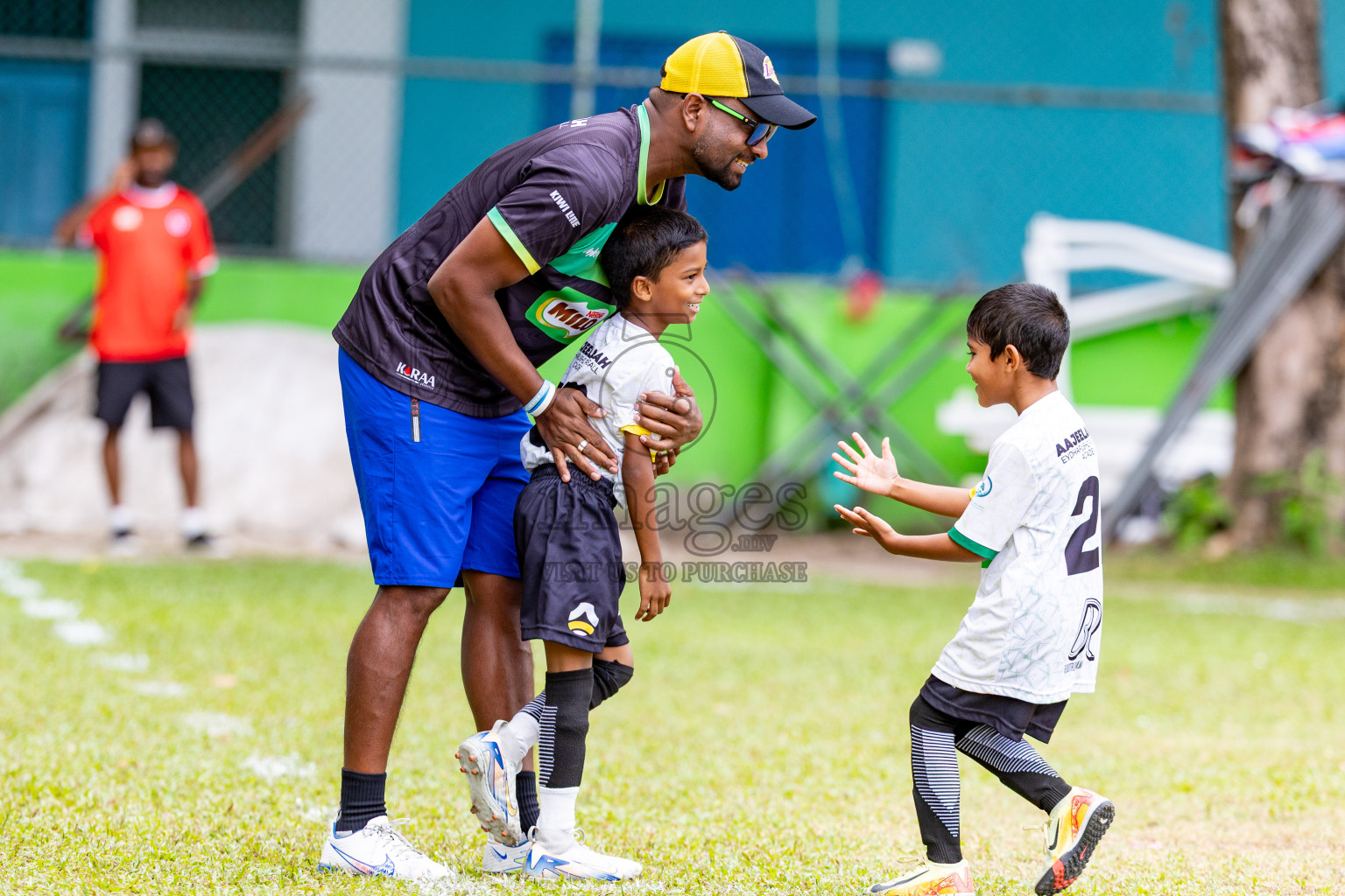 Day 1 of MILO SVAM Juniors 2025 (U-8) was held at Henveiru Stadium in Male', Maldives on Thursday, 26th June 2025. 
Photos: Hassan Simah / images.mv