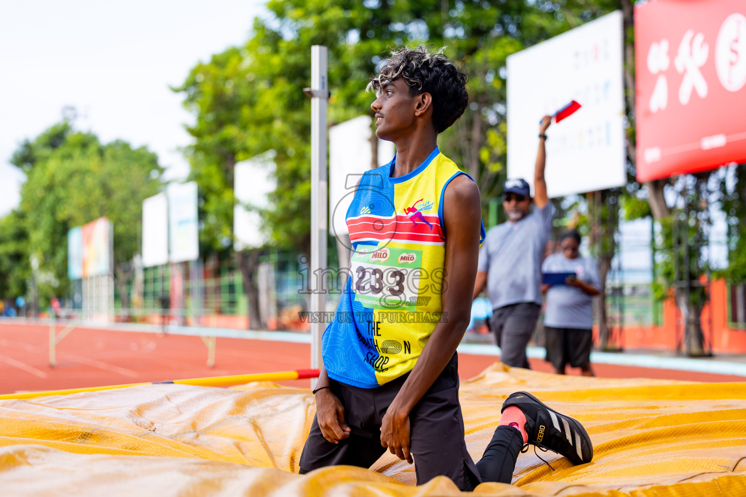 Day 1 of National Athletics Championship 2025 was held at Ekuveni Running Ground in Male', Maldives on Thursday, 14th August 2025. Photos: Nausham Waheed / images.mv