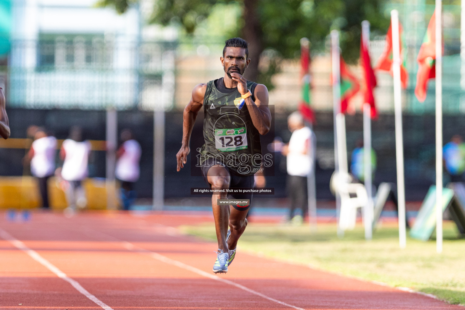 Day 1 of National Athletics Championship 2023 was held in Ekuveni Track at Male', Maldives on Thursday 23rd November 2023. Photos: Nausham Waheed / images.mv