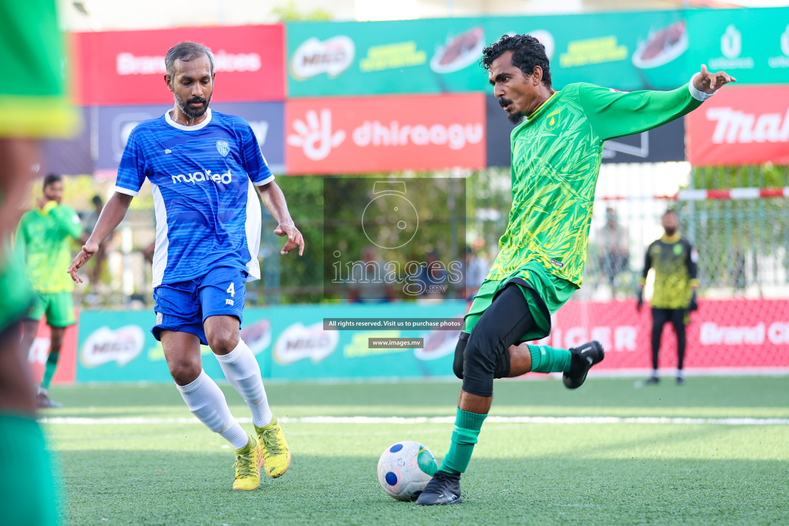 Team Allied vs Gas Club in Club Maldives Cup 2023 held in Hulhumale, Maldives, on Saturday, 22nd July 2023. Photos: Nausham Waheed / images.mv