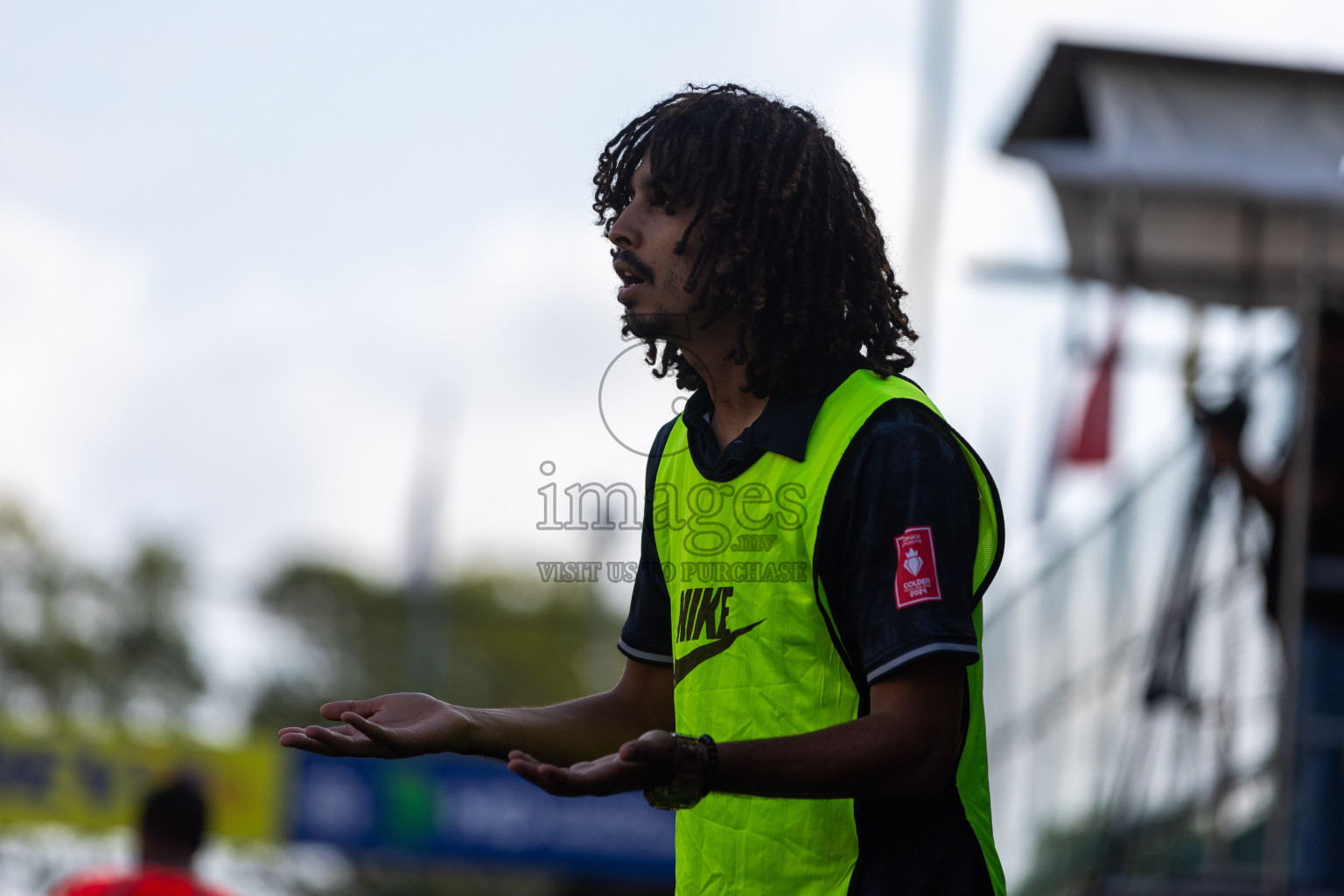 F Bilehdhoo vs F Magoodhoo in Day 20 of Golden Futsal Challenge 2024 was held on Saturday , 3rd February 2024 in Hulhumale', Maldives Photos: Nausham Waheed / images.mv