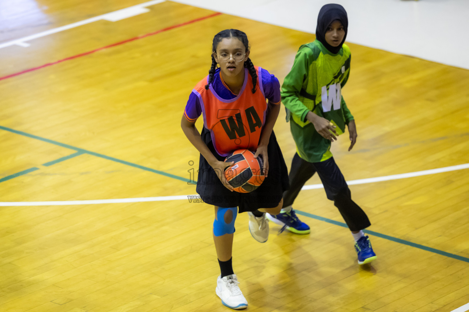 Day 14 of 25th Inter-School Netball Tournament was held in Social Center at Male', Maldives on Sunday, 25th August 2024. Photos: Hasni / images.mv