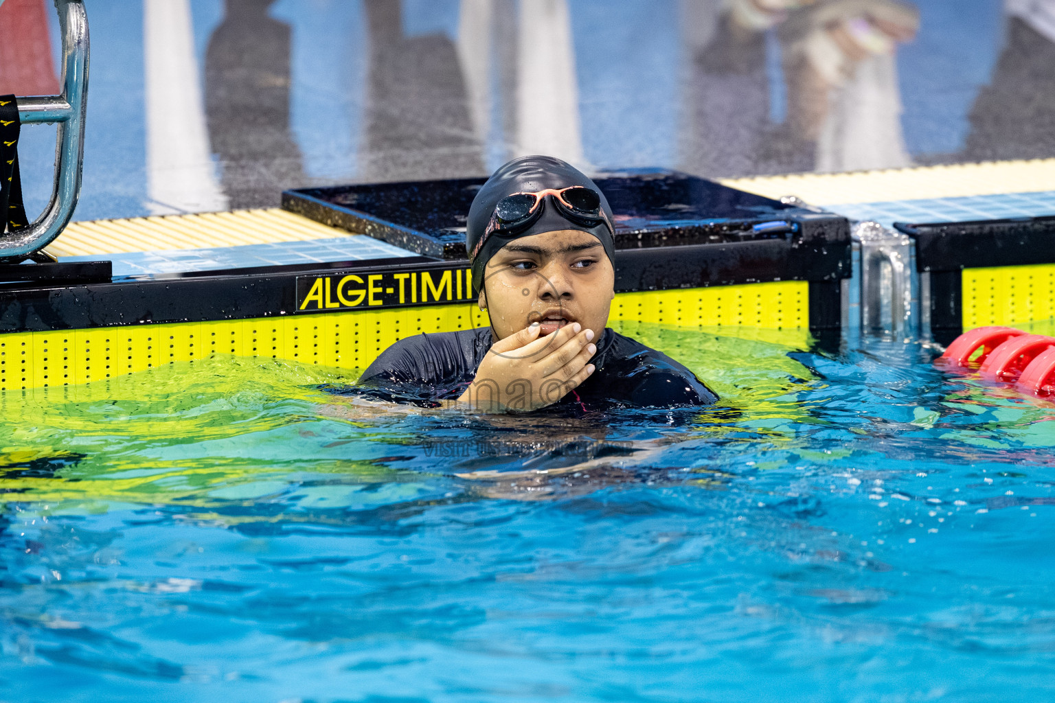 Day 5 of BML 21st Interschool Swimming Competition 2025 was held in Hulhumale' Swimming Pool, Hulhumale', Maldives on Wednesday, 15th October 2025. 
Photos: Hassan Simah / images.mv