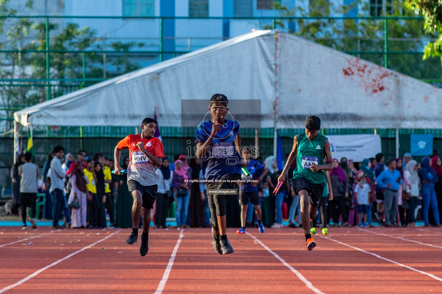 Day 2 of Inter-School Athletics Championship held in Male', Maldives on 24th May 2022. Photos by: Maanish / images.mv