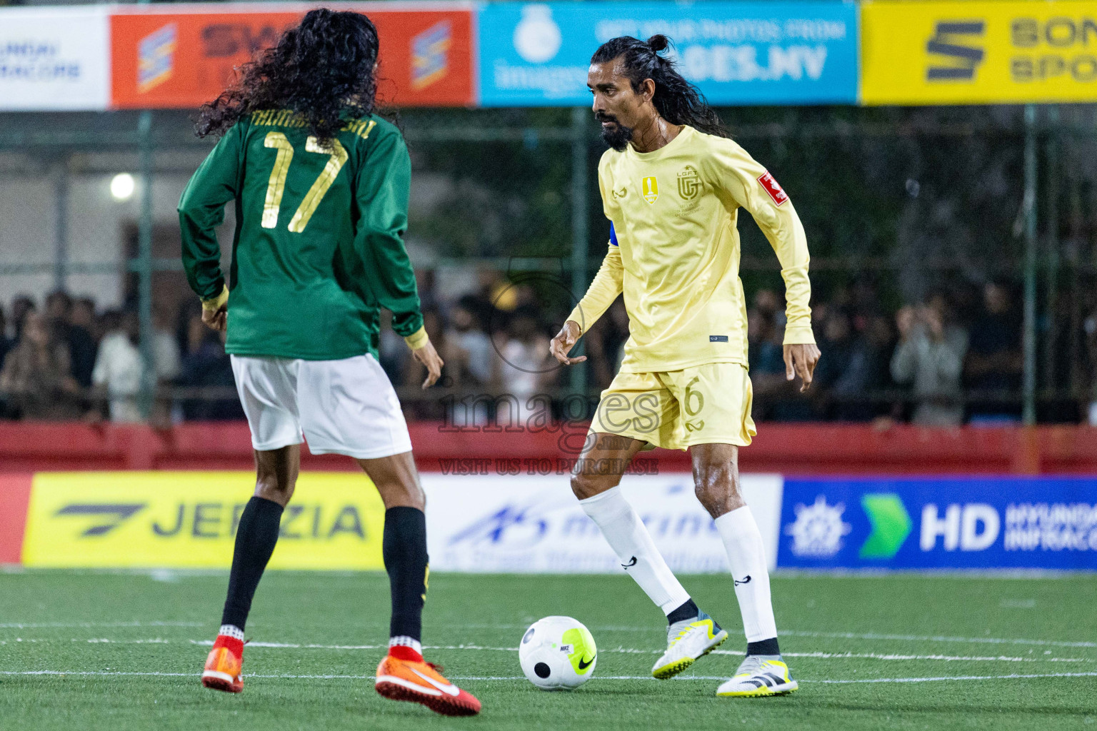 Opening of Golden Futsal Challenge 2024 with Charity Shield Match between L.Gan vs Th. Thimarafushi was held on Sunday, 14th January 2024, in Hulhumale', Maldives Photos: Nausham Waheed / images.mv