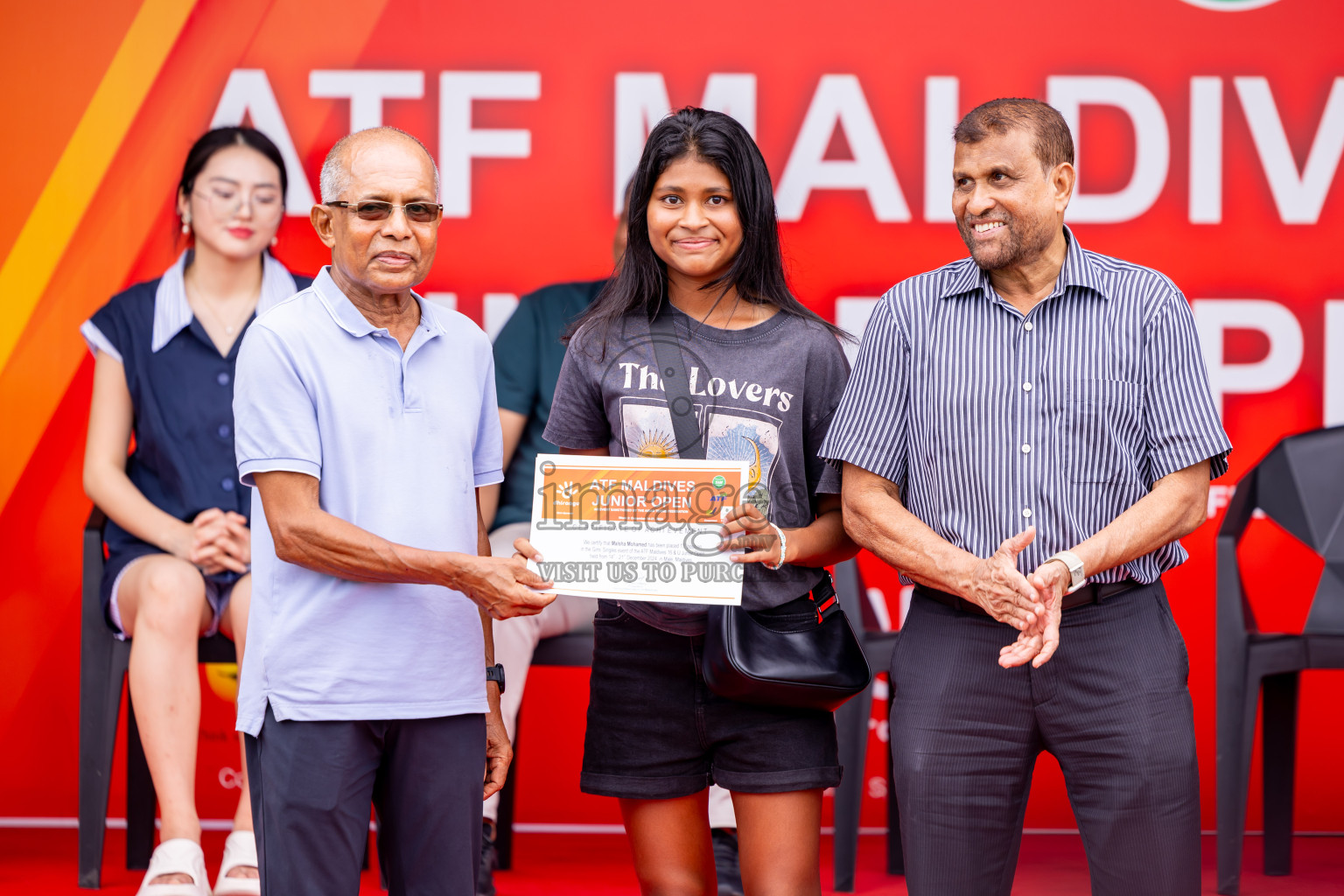 Finals of ATF Maldives Junior Open Tennis was held in Male' Tennis Court, Male', Maldives on Saturday, 21st December 2024. Photos: Nausham Waheed/ images.mv