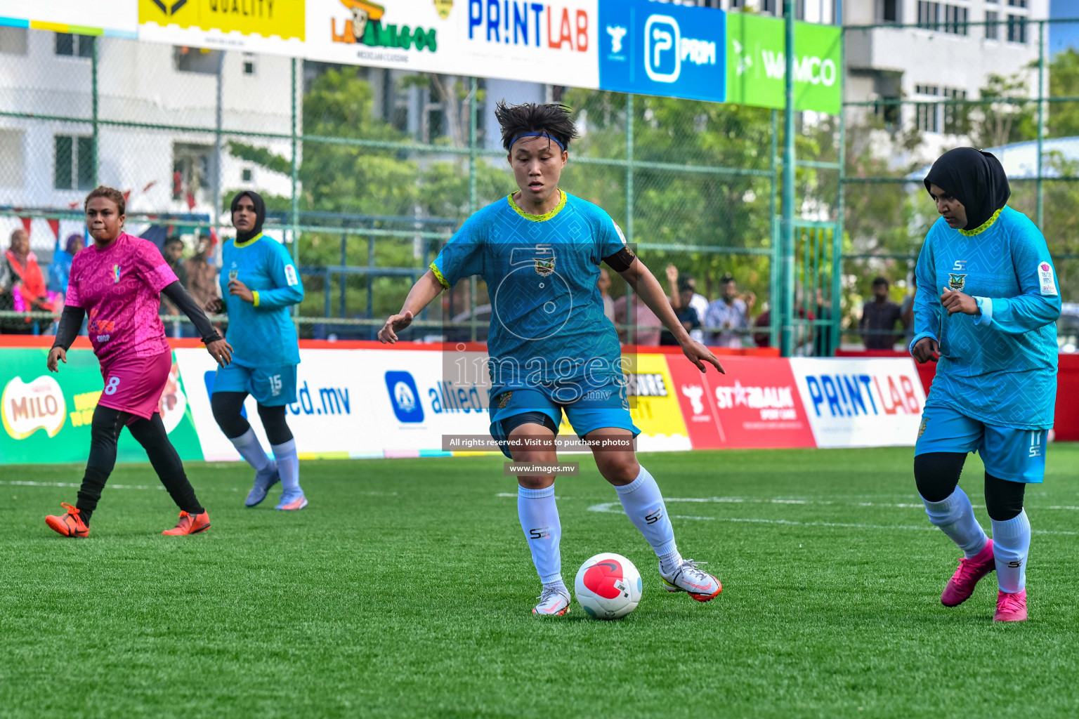 WAMCO vs Club MYS in Eighteen Thirty Women's Futsal Fiesta 2022 was held in Hulhumale', Maldives on Wednesday, 12th October 2022. Photos: Nausham Waheed / images.mv