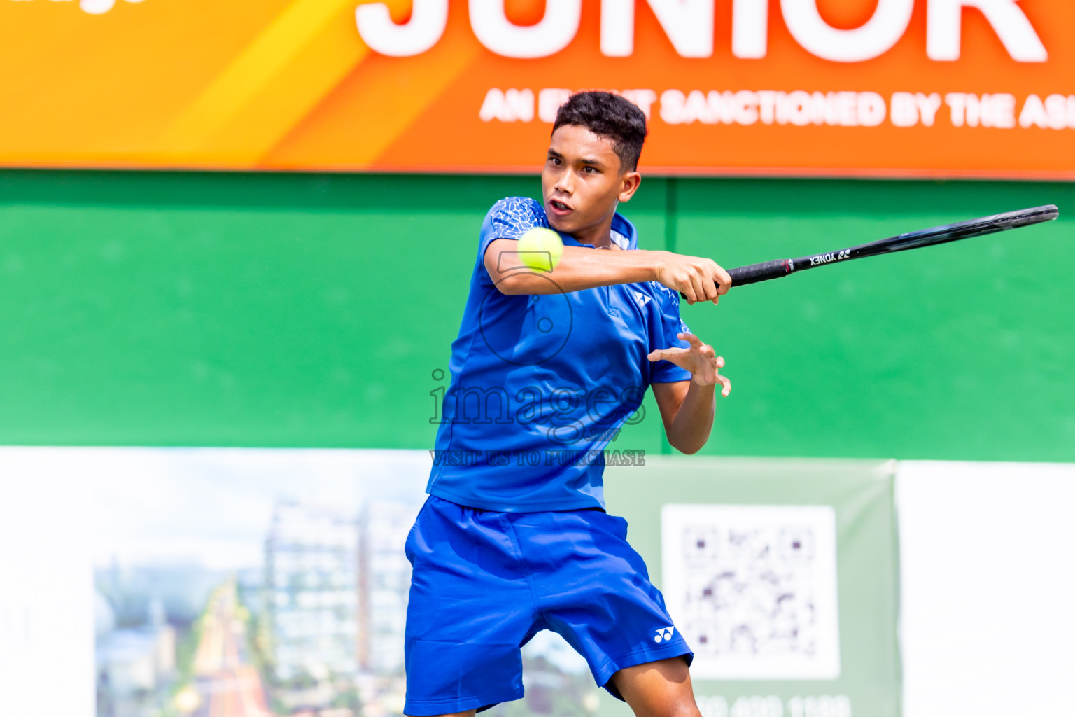 Day 4 of ATF Maldives Junior Open Tennis was held in Male' Tennis Court, Male', Maldives on Thursday, 12th December 2024. Photos: Nausham Waheed/ images.mv