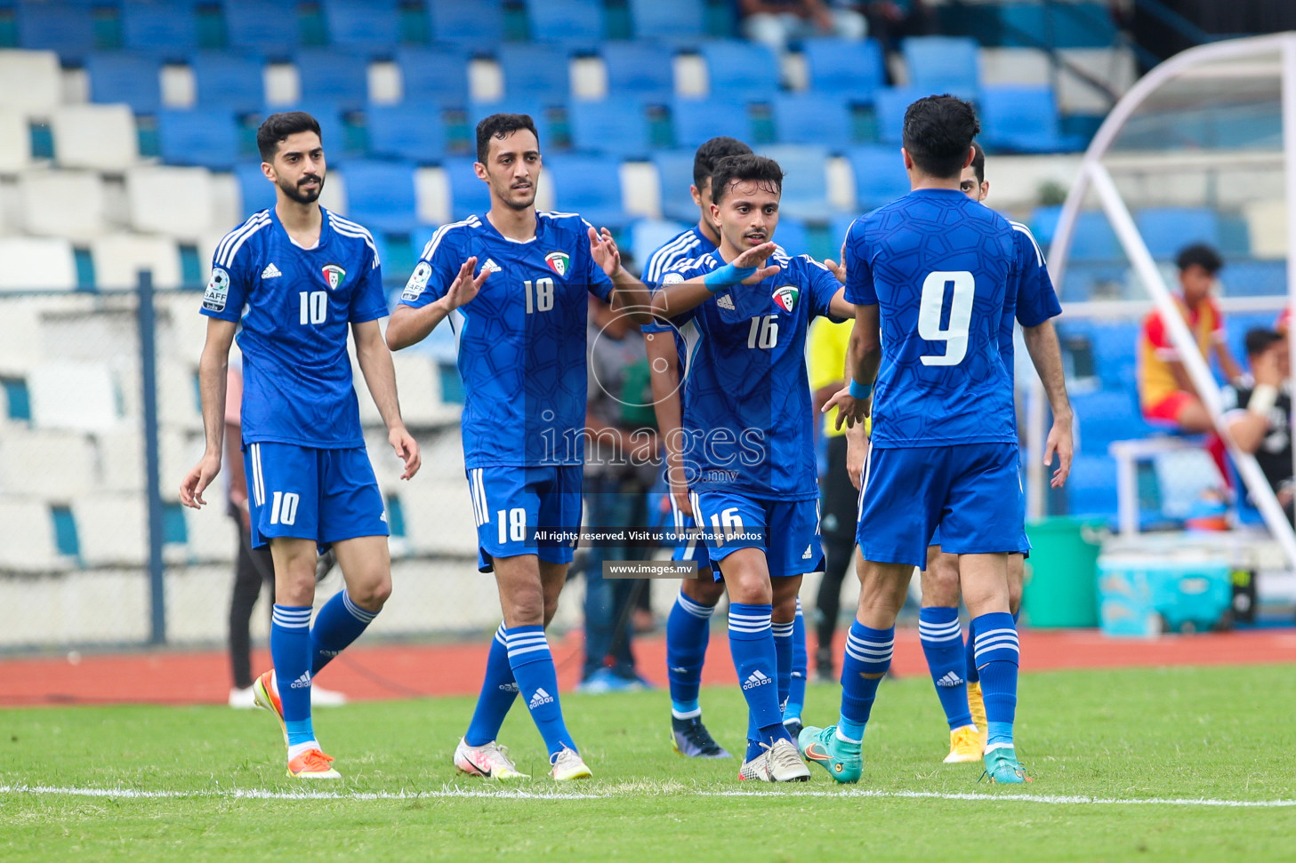 Kuwait vs Nepal in the opening match of SAFF Championship 2023 held in Sree Kanteerava Stadium, Bengaluru, India, on Wednesday, 21st June 2023. Photos: Nausham Waheed / images.mv