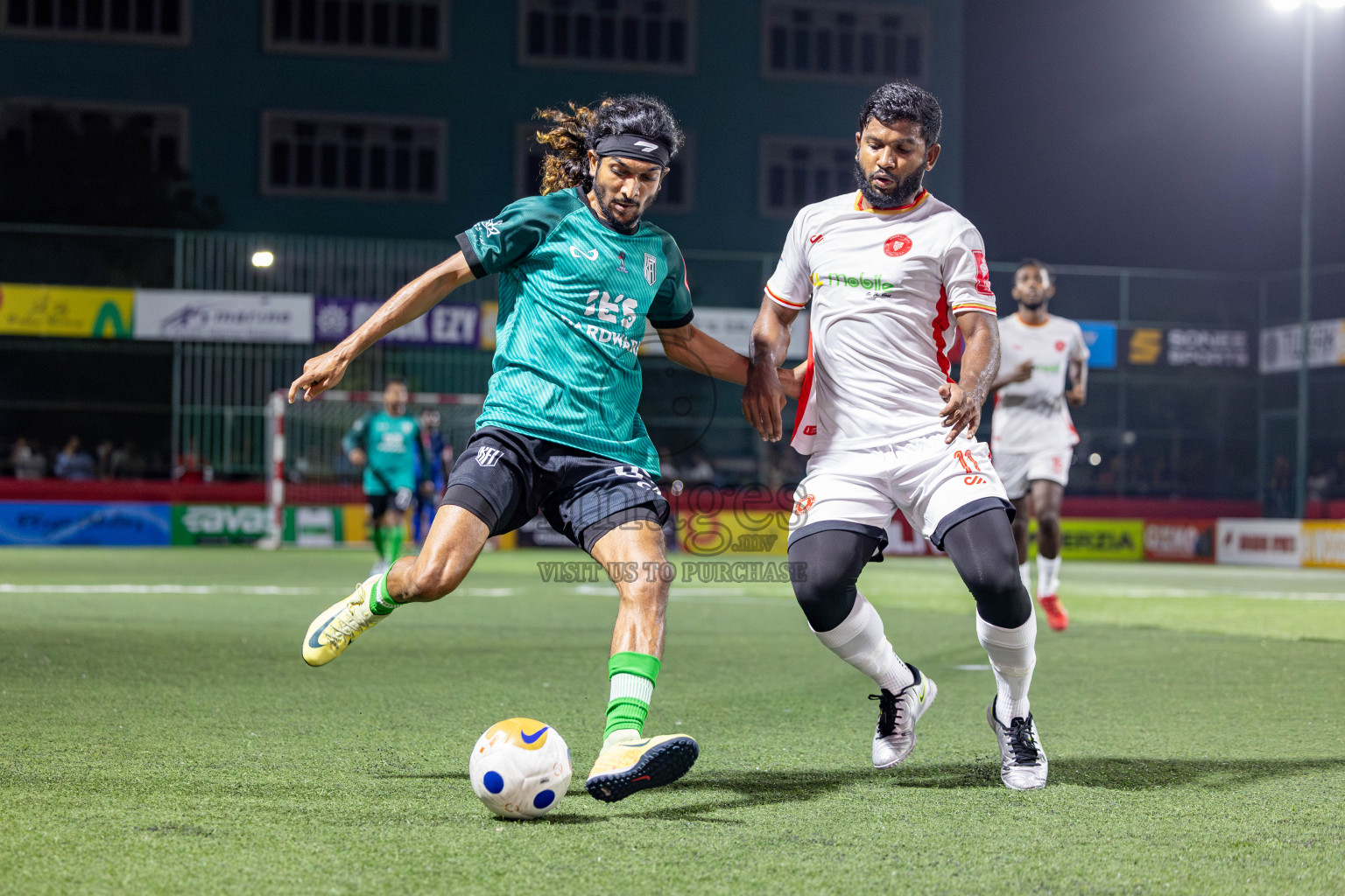 HA. Maarandhoo vs HA. Kelaa in Day 1 of Golden Futsal Challenge 2025 on Sunday, 5th January 2025, in Hulhumale', Maldives 
Photos: Nausham Waheed / images.mv