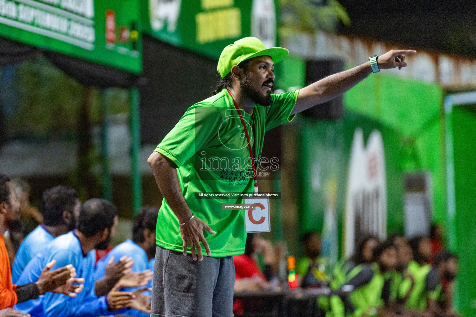 2nd Division Final of 7th Inter-Office/Company Handball Tournament 2023, held in Handball ground, Male', Maldives on Monday, 25th October 2023 Photos: Nausham Waheed/ Images.mv