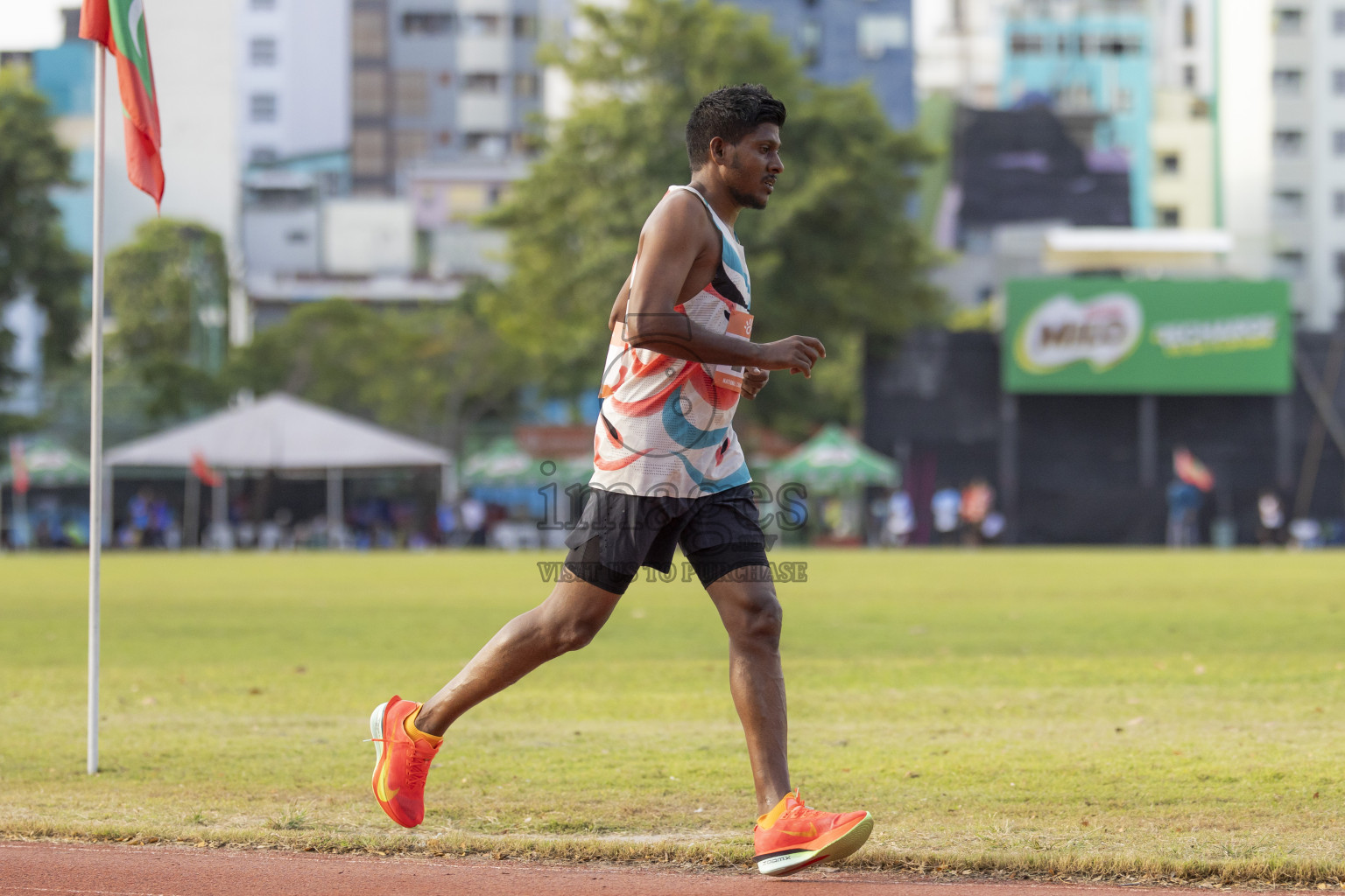 Day 1 of National Athletics Championship 2025 was held at Ekuveni Running Ground in Male', Maldives on Thursday, 14th August 2025. Photos: Hasni / images.mv