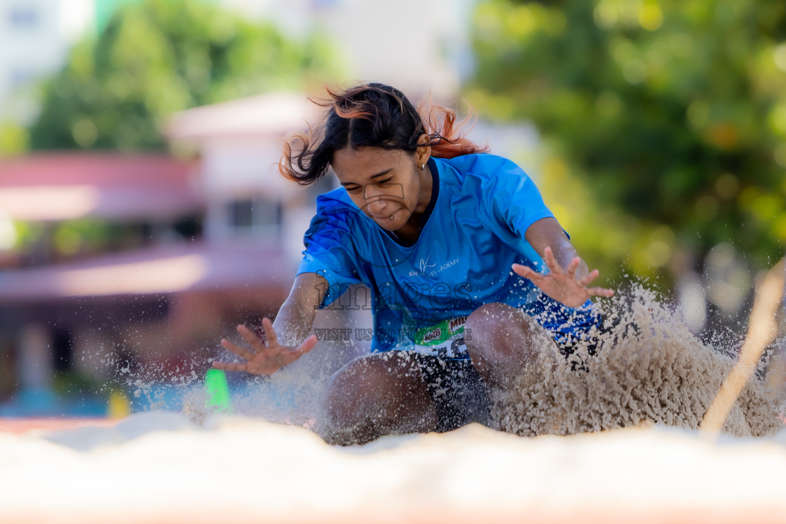 Day 1 of 12th Milo Association Championships was held in Ekuveni Track at Male', Maldives on Thursday, 24th April 2025. Photos: Nausham Waheed  / images.mv