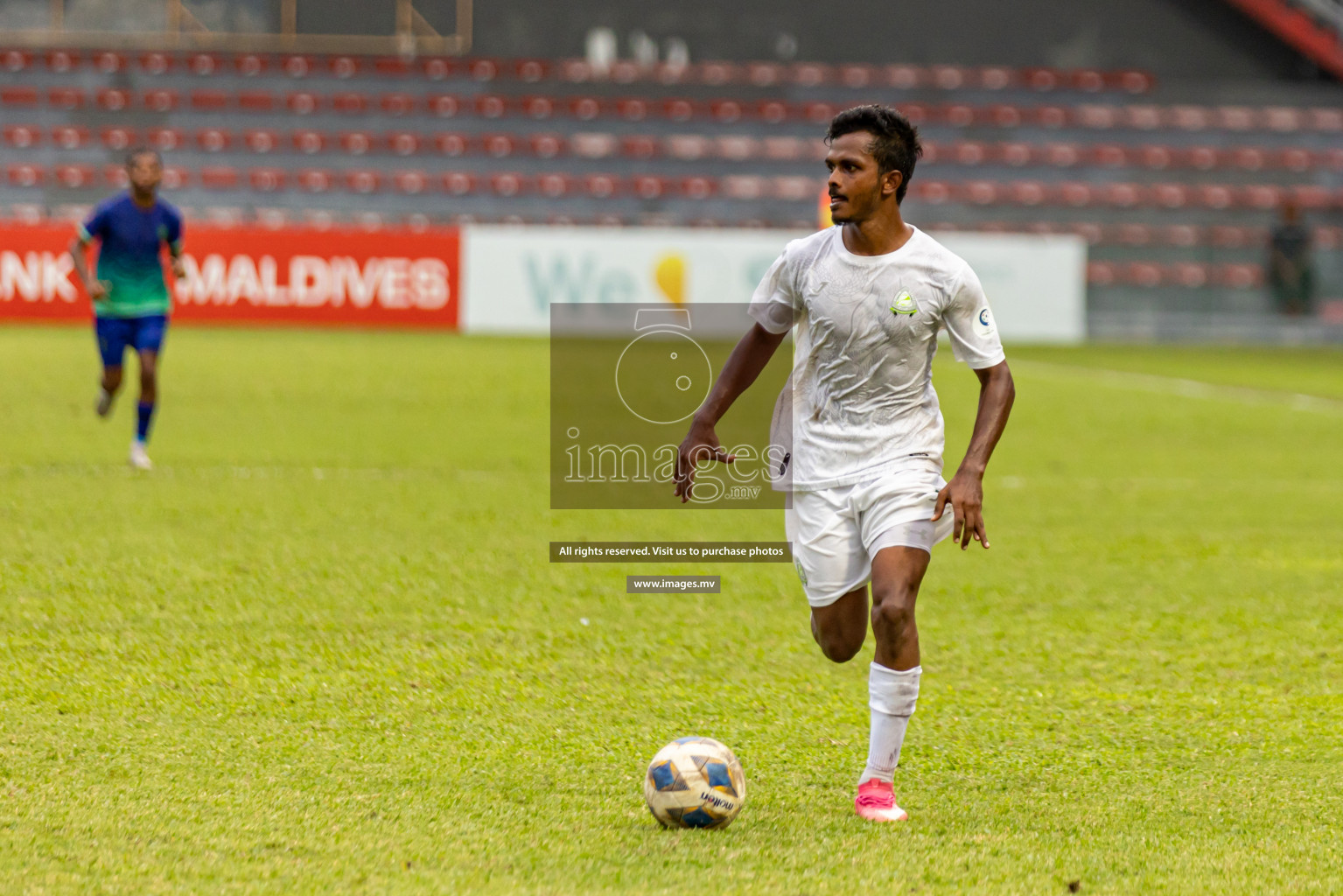 Super United Sports vs Green Streets in Ooredoo Dhivehi Premier League 2021/22 on 06 July 2022, held in National Football Stadium, Male', Maldives